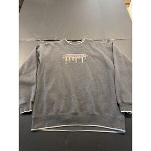 Vintage MC Sport Men's Sweatshirt "Hooked" Size 2XL - Gray